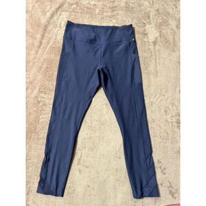 MONDETTA Leggings Womens Purple Stretch Performance‎ + Luxury Size Large